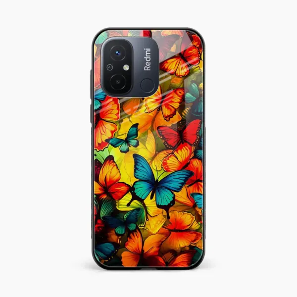 Butterfly Redmi 12c Back Cover