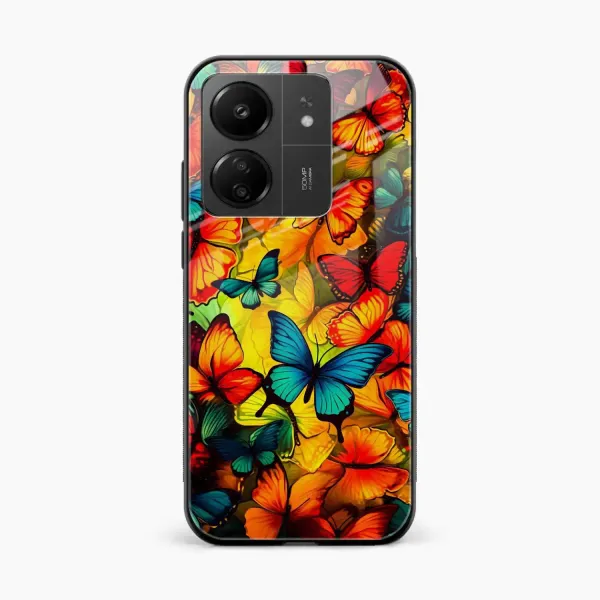 Butterfly Redmi 13c Back Cover