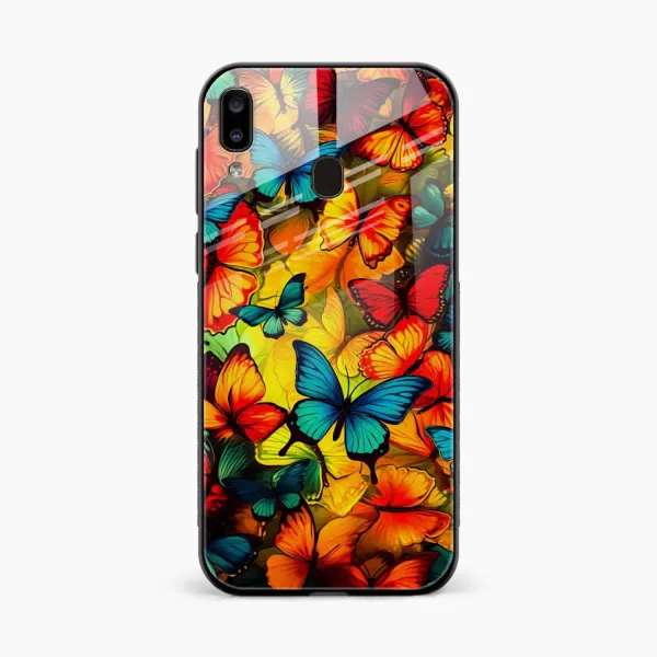 Butterfly Samsung A20 Back Cover