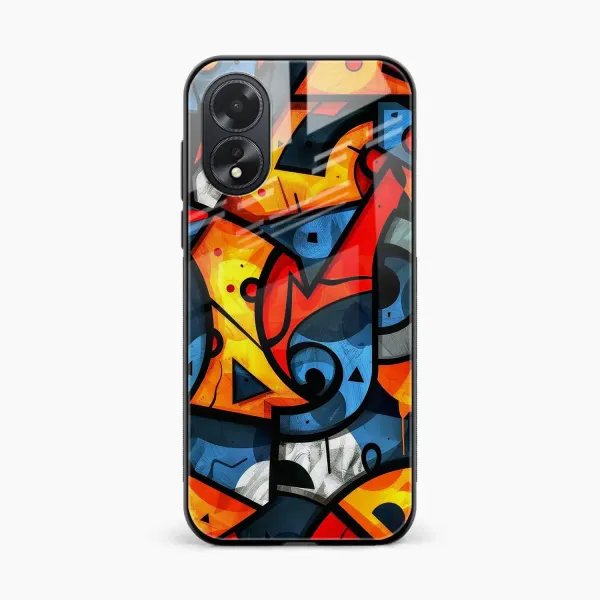 Chromatic Oppo A38 Back Cover