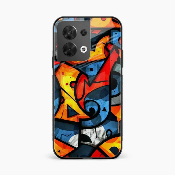 Chromatic Oppo Reno 8 Back Cover