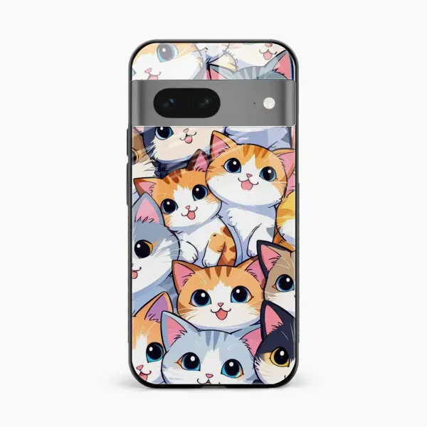 Cute Cat Google Pixel 7 Back Cover