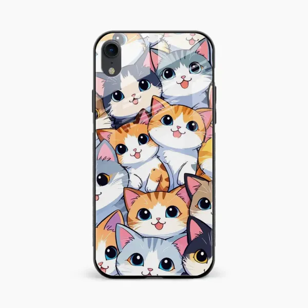Cute Cat iPhone XR Back Cover