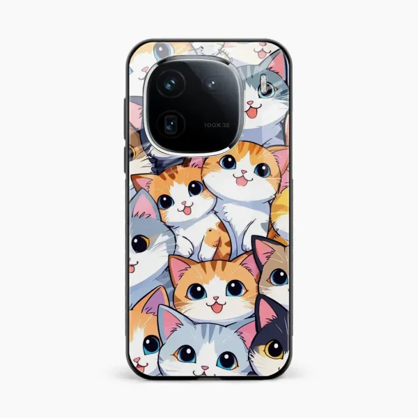 Cute Cat Iqoo 12 5G Back Cover