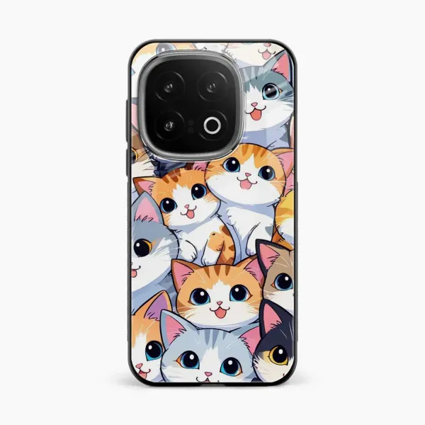 Cute Cat Iqoo 13 5G Back Cover