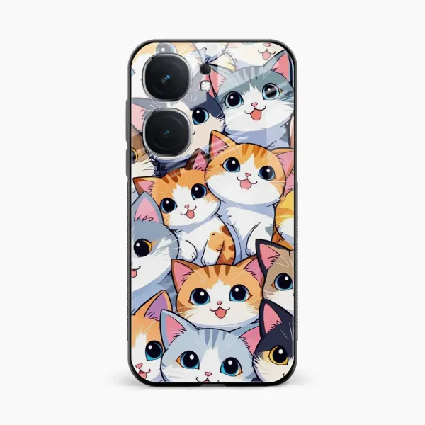 Cute Cat Iqoo Neo 9 Pro 5G Back Cover
