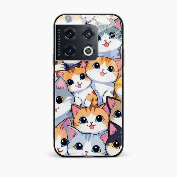 Cute Cat OnePlus 10 Pro Back Cover