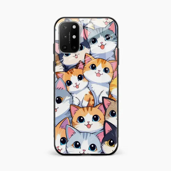 Cute Cat OnePlus 8T Back Cover
