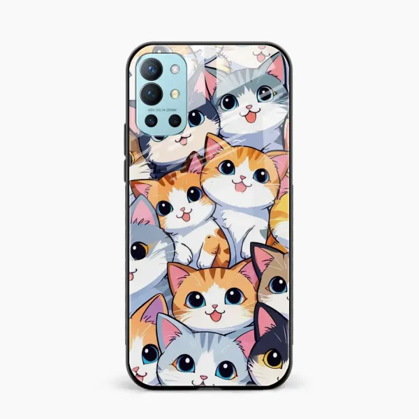 Cute Cat OnePlus 9r Back Cover