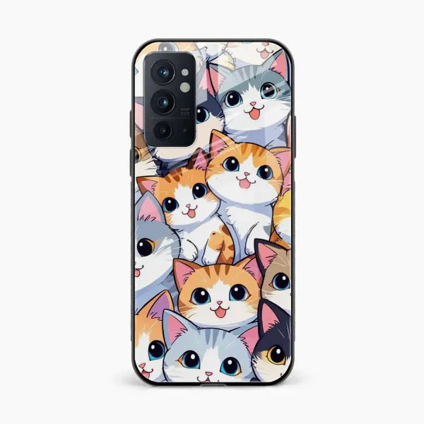 Cute Cat OnePlus 9RT Back Cover