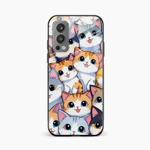 Cute Cat OnePlus Nord 2 Back Cover