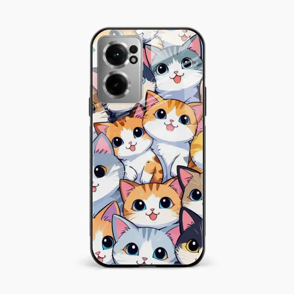 Cute Cat OnePlus Nord CE 2 Back Cover