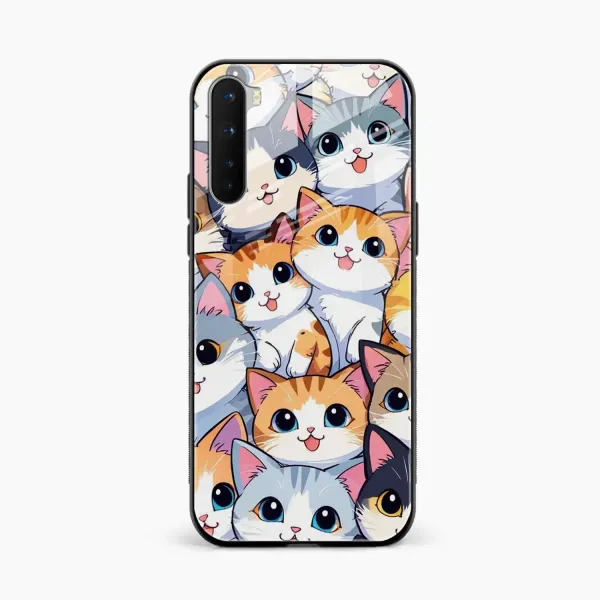 Cute Cat OnePlus Nord Back Cover