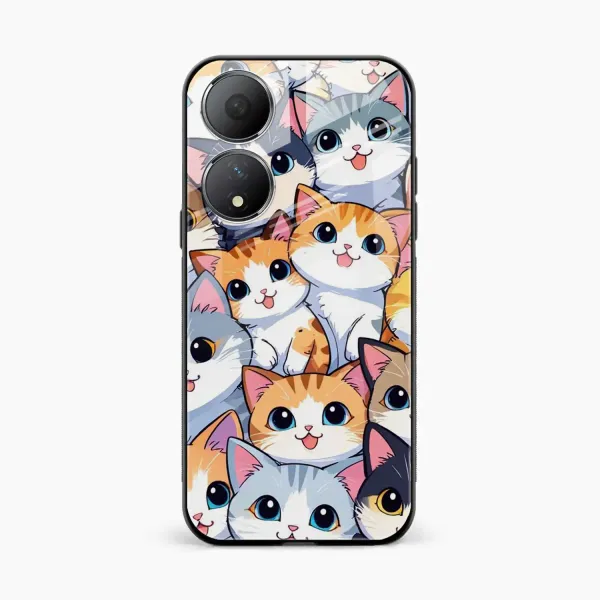 Cute Cat Oppo A78 5G Back Cover