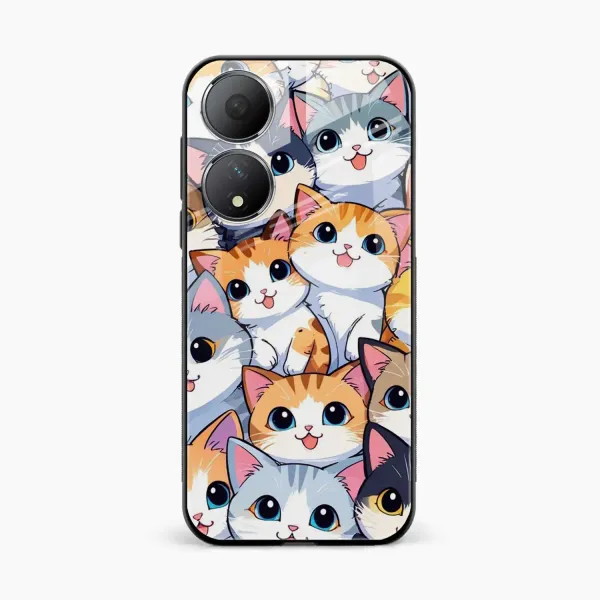Cute Cat Oppo A78 Back Cover
