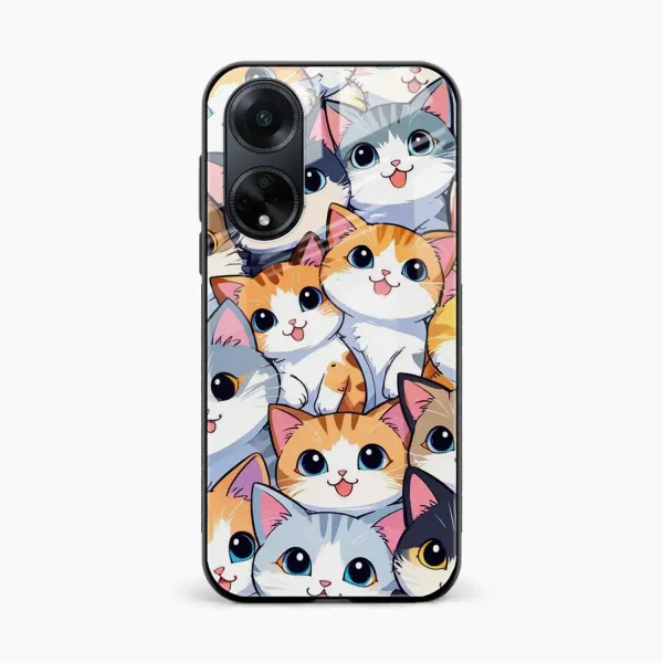 Cute Cat Oppo F23 Back Cover