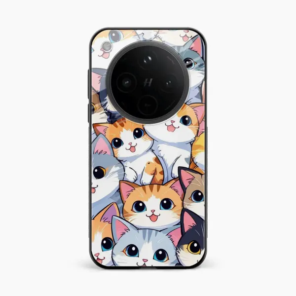 Cute Cat Oppo Find X8 5G Back Cover