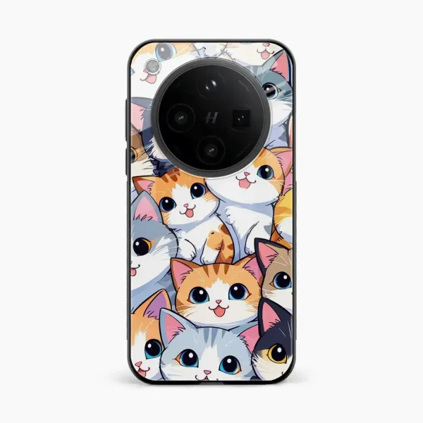 Cute Cat Oppo Find X8 Pro 5G Back Cover