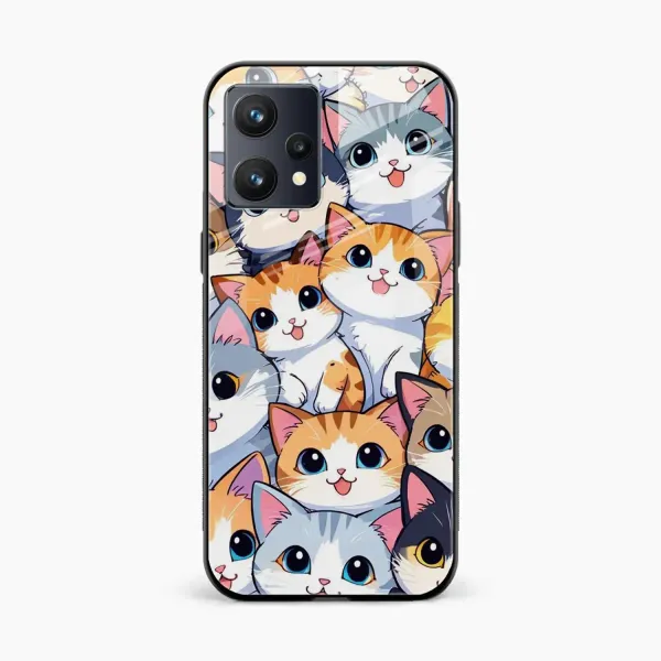 Cute Cat Oppo K10x Back Cover