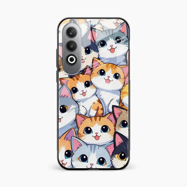 Cute Cat Oppo K12x 5G Back Cover