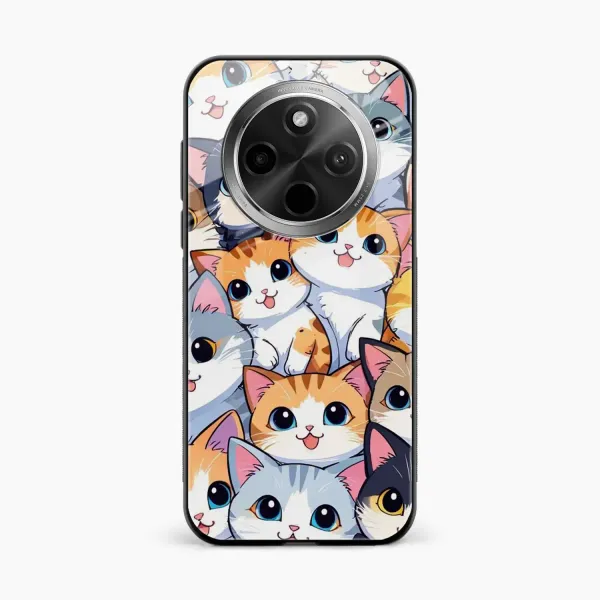 Cute Cat Poco C75 5G Back Cover