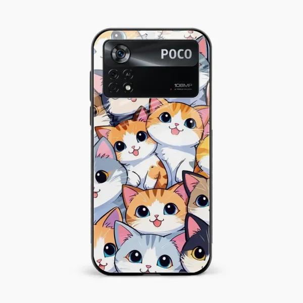 Cute Cat Poco X4 Pro 5G Back Cover