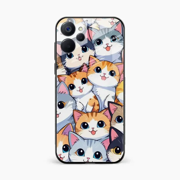 Cute Cat Realme 10 5G Back Cover