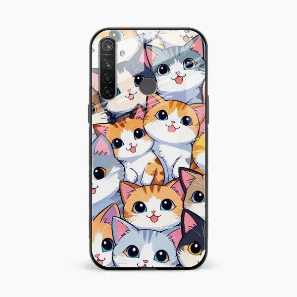 Cute Cat Realme 5 Pro Back Cover