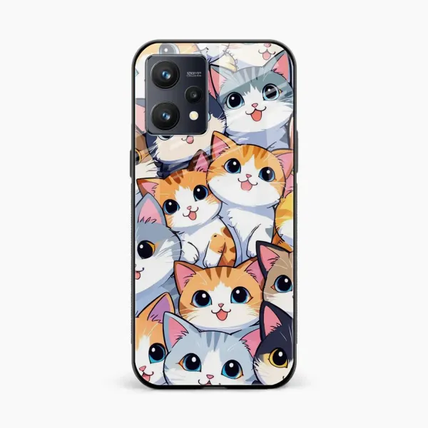 Cute Cat Realme 9 Pro Plus Back Cover