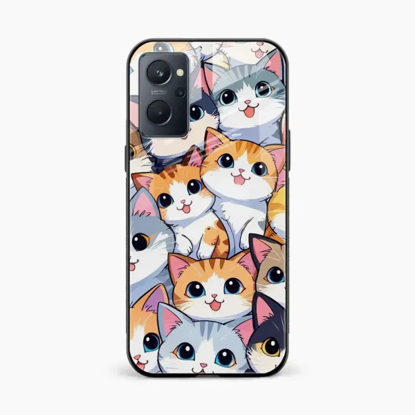 Cute Cat Realme 9i 4G Back Cover