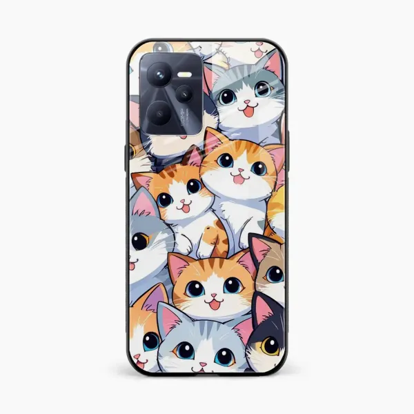 Cute Cat Realme C35 Back Cover