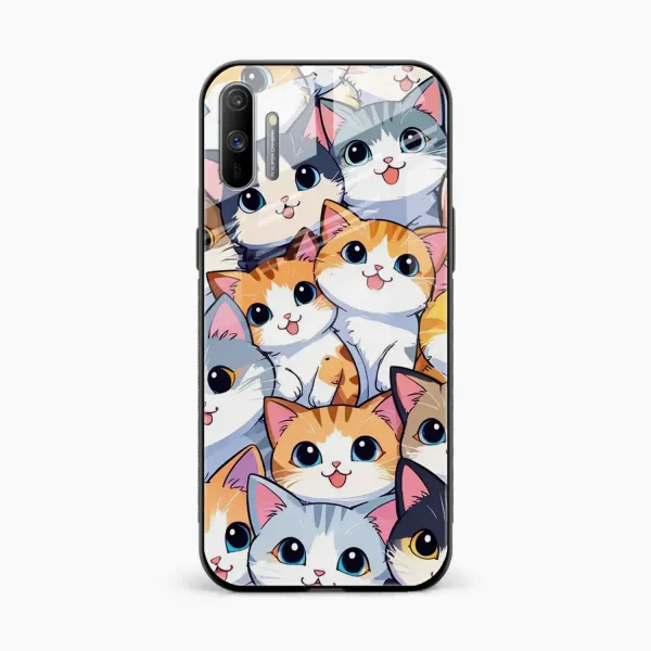 Cute Cat Realme C3 Back Cover