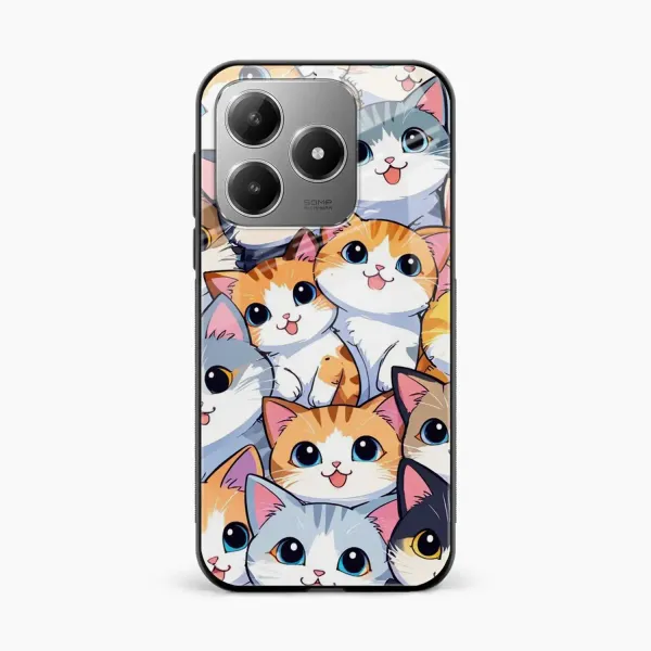 Cute Cat Realme C63 4G Back Cover