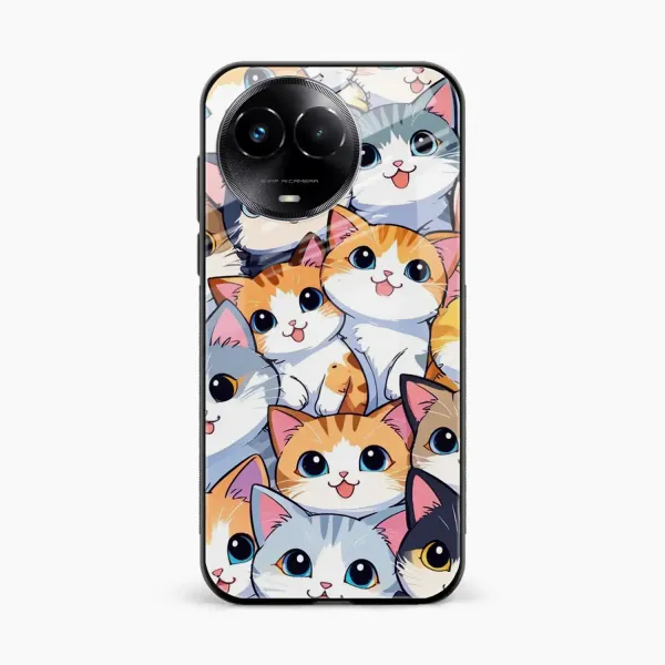 Cute Cat Realme C67 5G Back Cover