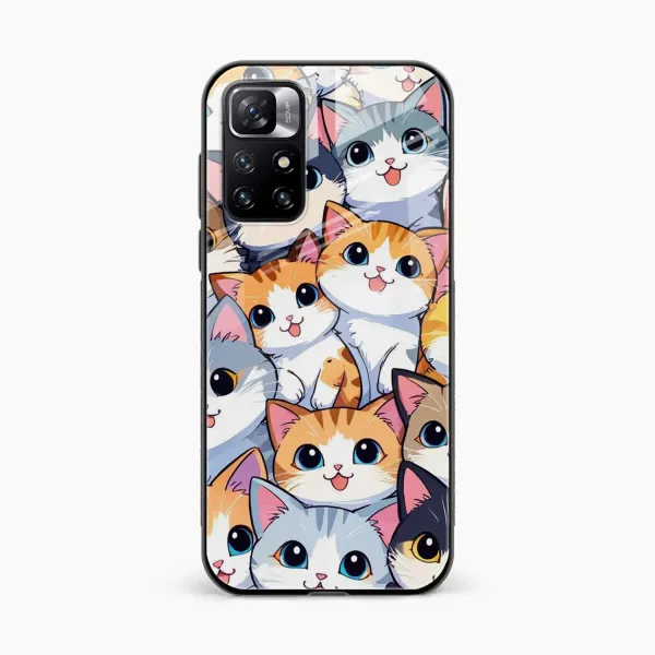 Cute Cat Redmi 10 Prime Back Cover