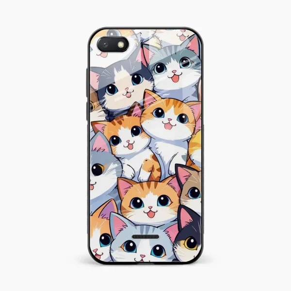 Cute Cat Redmi 6a Back Cover