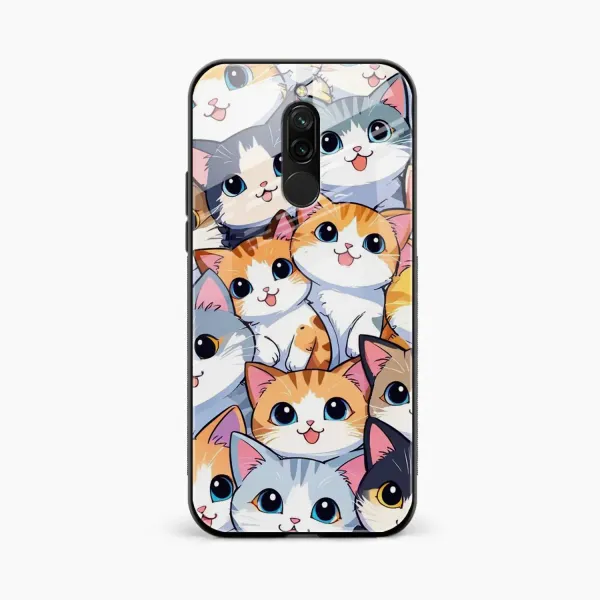 Cute Cat Redmi 8 Back Cover