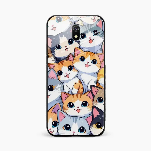 Cute Cat Redmi 8A Back Cover