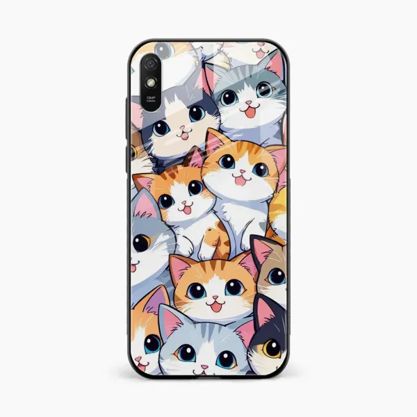 Cute Cat Redmi 9at Back Cover