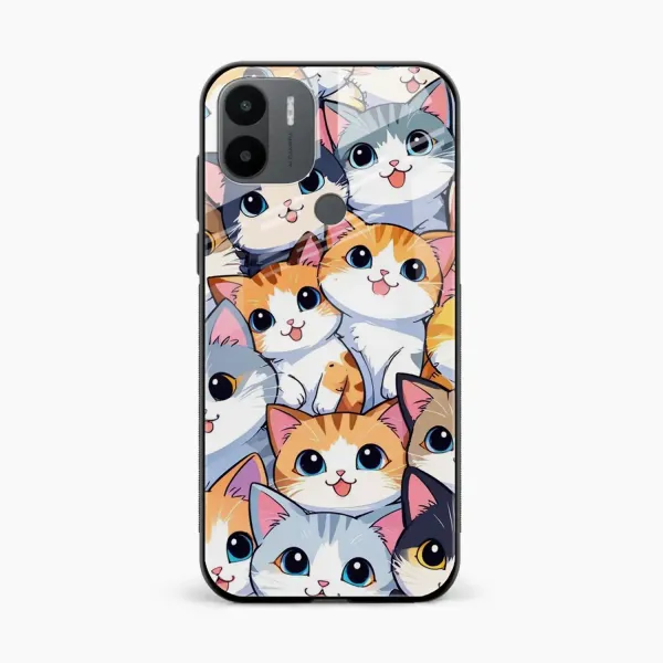 Cute Cat Redmi A2 Plus Back Cover