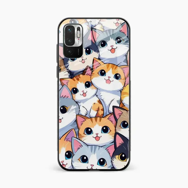 Cute Cat Redmi Note 10T Back Cover