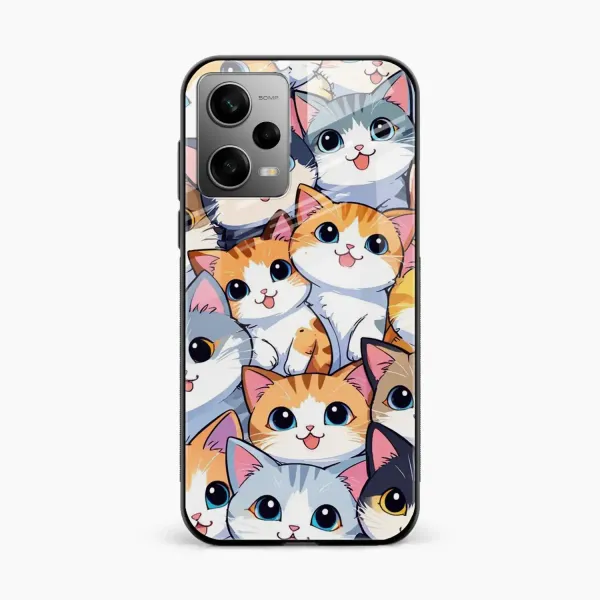 Cute Cat Redmi Note 12 5G Back Cover