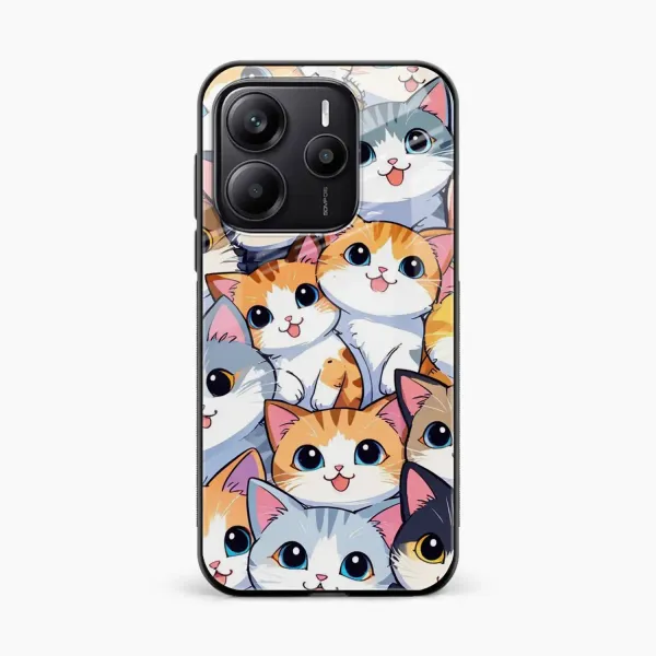 Cute Cat Redmi Note 14 5G Back Cover