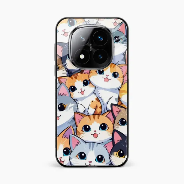 Cute Cat Redmi Note 14 Pro 5G Back Cover