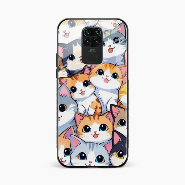 Cute Cat Redmi Note 9 Back Cover