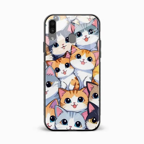 Cute Cat Samsung A30 Back Cover