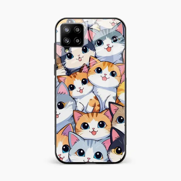 Cute Cat Samsung M33 Back Cover