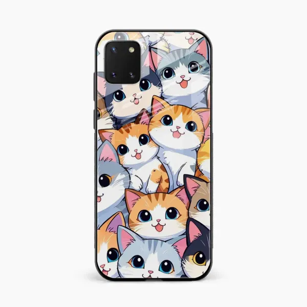 Cute Cat Samsung Note 10 Lite Back Cover