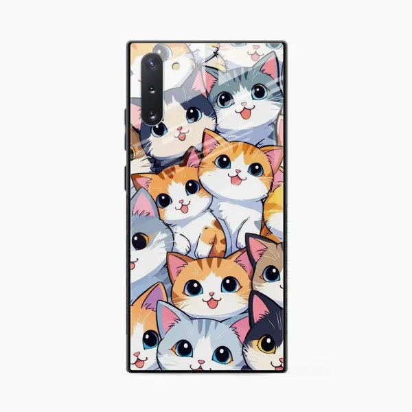 Cute Cat Samsung Note 10 Back Cover