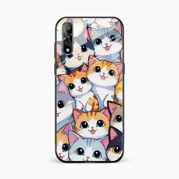 Cute Cat Vivo Z1x Back Cover